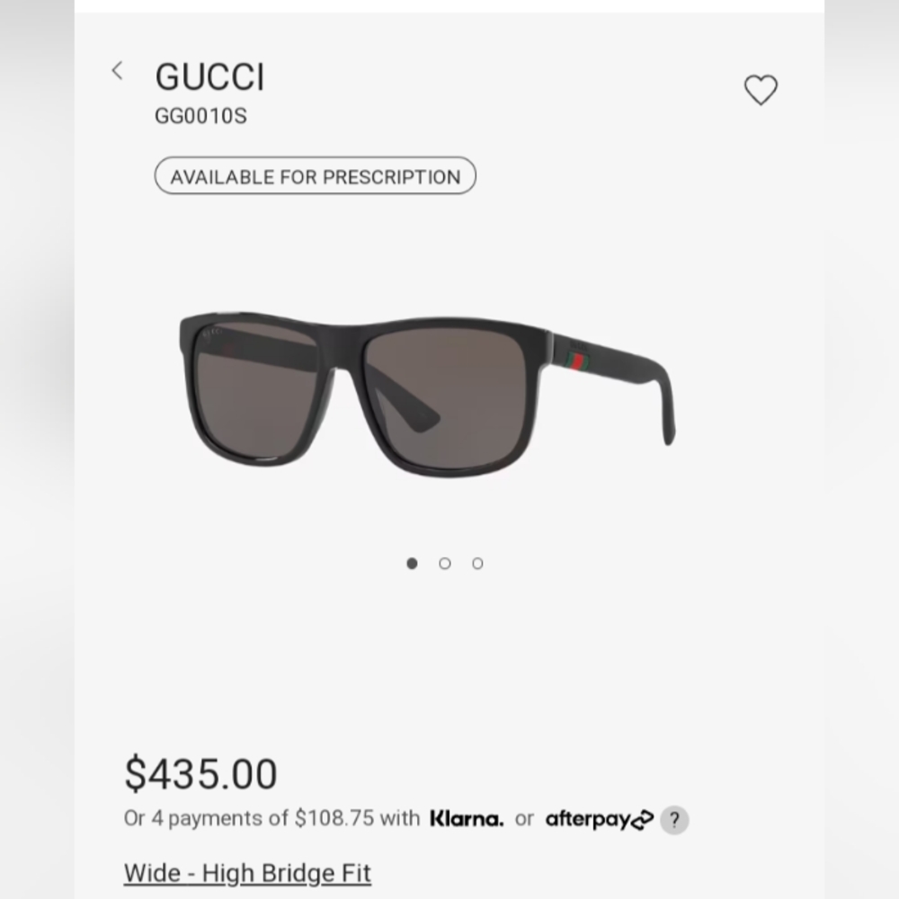 Gucci Designer Sunglasses